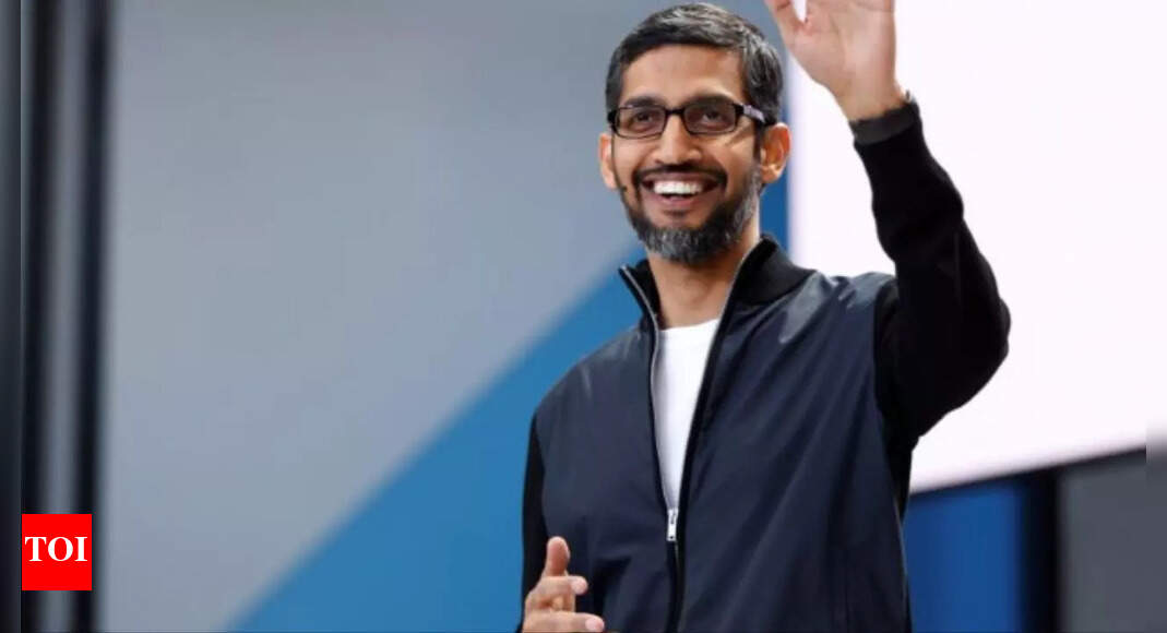Excited Google CEO Sundar Pichai has shared this Google Doodle &ndash; Times of India