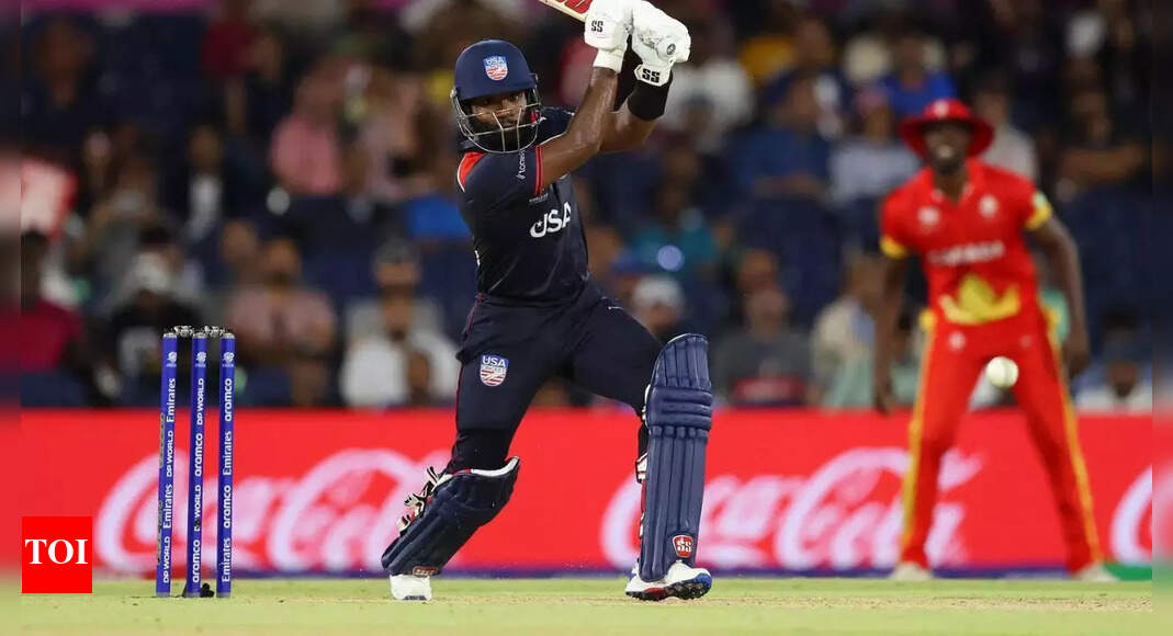 Aaron Jones says &lsquo;hopefully my innings will open eyes of those who don&rsquo;t know me or USA cricket&rsquo; | Cricket News &ndash; Times of India