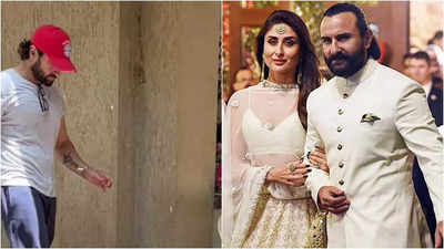 Saif Ali Khan brings Kareena Kapoor Khan's tattoo back on his forearm, fans react with heart emojis