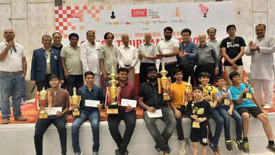 Jaipur Open Classical Fide Rating Chess: Puducherry’s S Badrinath clinches crown after three-way battle for the top spot