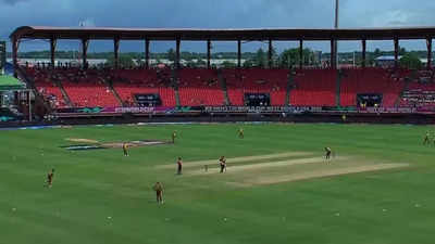 'Really disappointing': Empty stands in West Indies' T20 World Cup opener at home sets internet abuzz