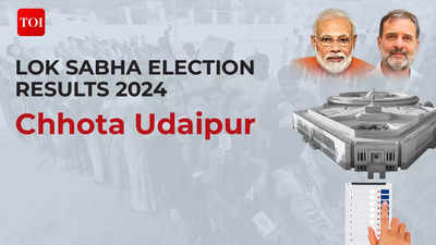 Chhota Udaipur election results 2024 live updates: BJP's Jashubhai Bhilubhai Rathva wins