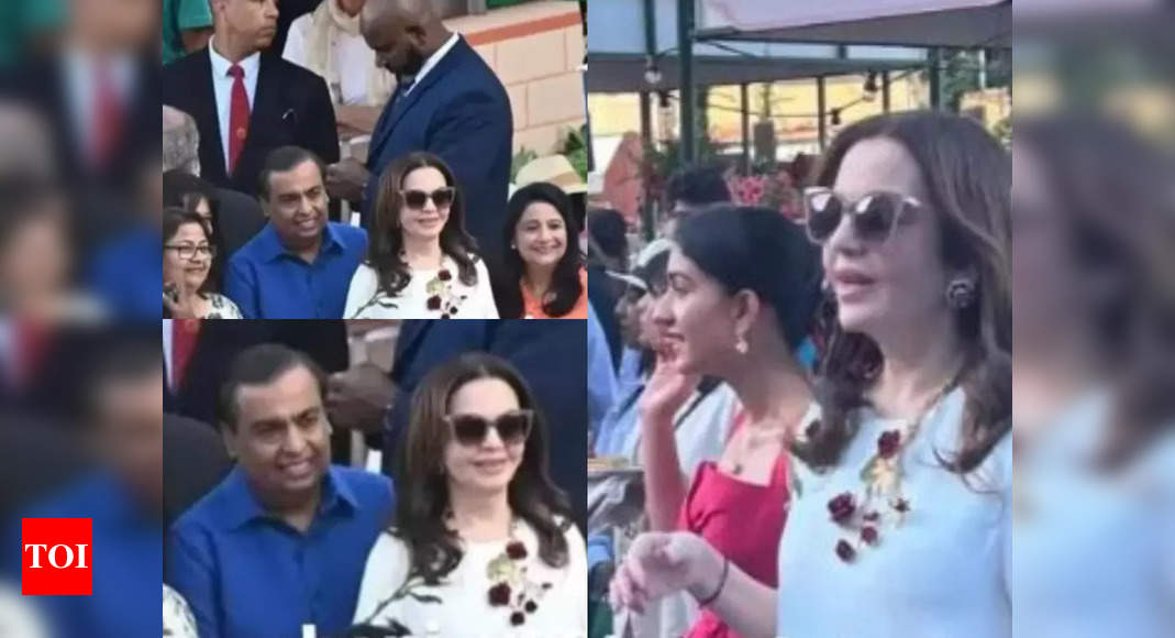 From Nita Ambani to Radhika Merchant: The Ambanis stun at the luxurious pre-wedding bash