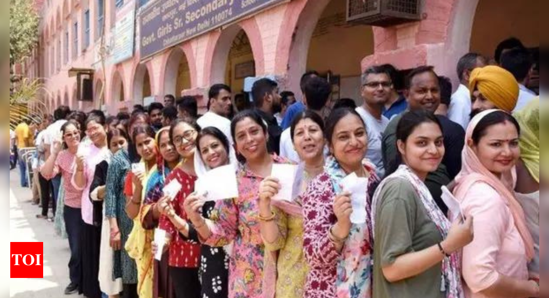 Voter turnout in last phase of Lok Sabha polls inches up to 63.9%