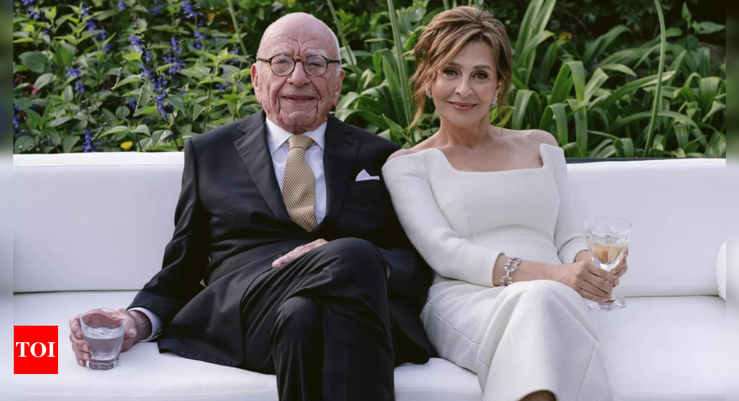 Rupert Murdoch ties the knot for the 5th time in ceremony at his California vineyard