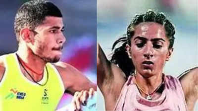 MP athletes Dev Meena & KM Deeksha bring glory to country