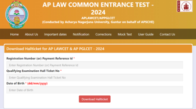 AP LAWCET 2024 Hall Ticket Released, Direct Link To Download Here ...