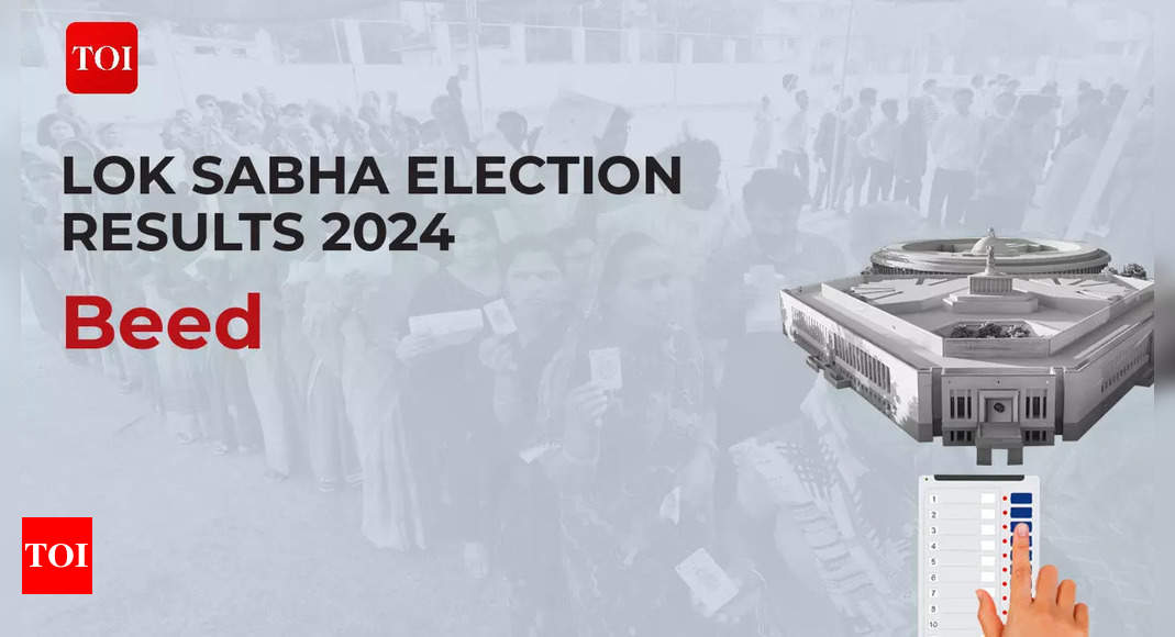 Beed election results 2024 live updates Pankaja Gopinathrao Munde of