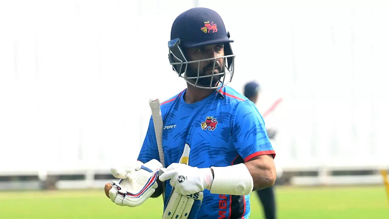 Ajinkya Rahane emphasizes fitness at Mumbai Cricket Association’s off-season camp – Times of India