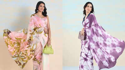 Saree styling tips for garden parties