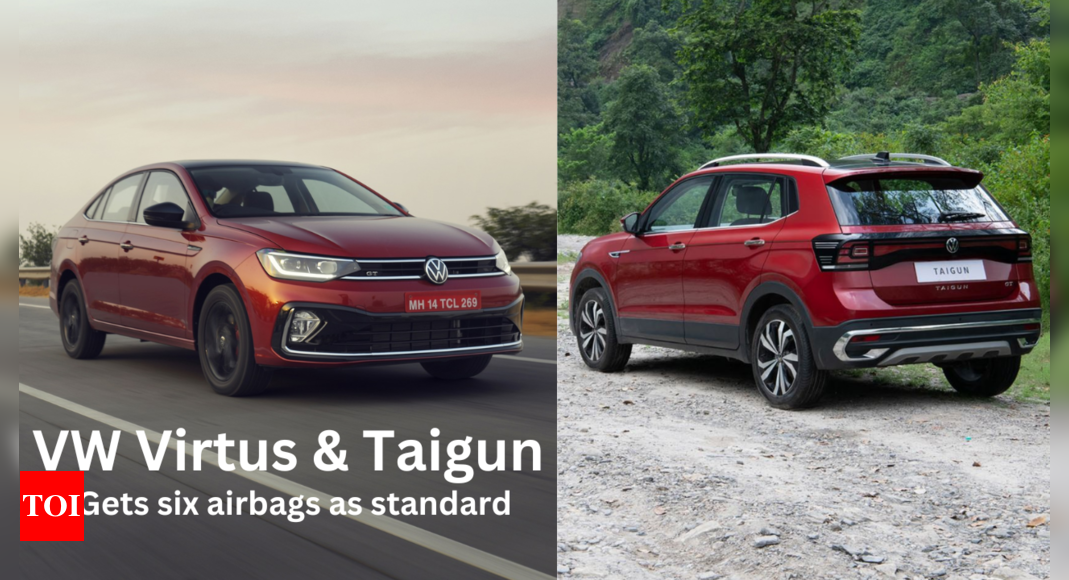 5-star rated Volkswagen Virtus, Taigun now safer: Gets six airbags as standard