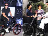 Salman Khan's bike ride to Sangeeta: Bollywood's best cycle moments