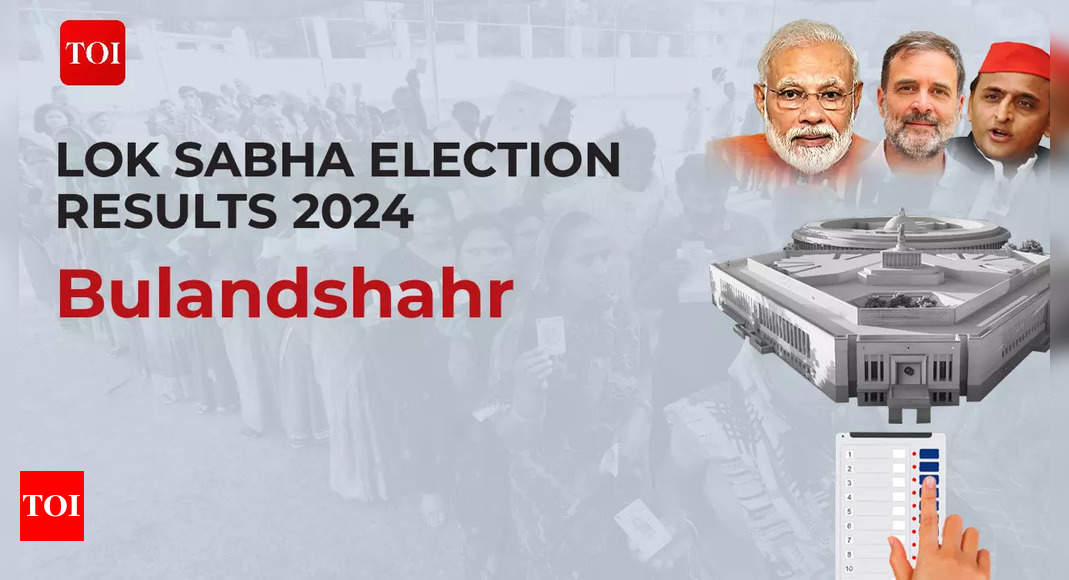 Bulandshahr (SC) Election Results 2024 Live Updates: BJP's Bhola Singh ...