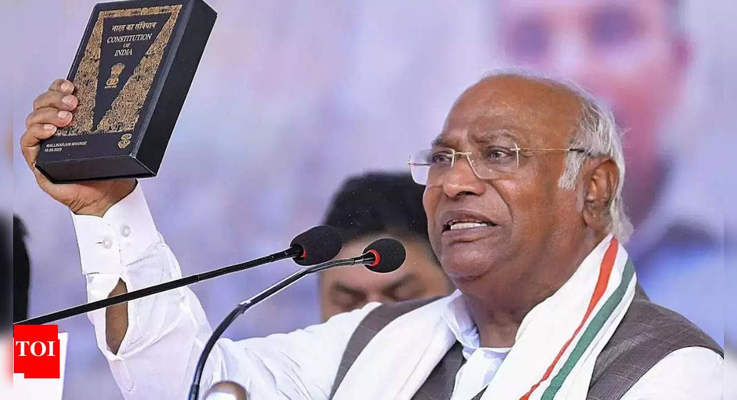 'Do not be afraid …': On eve of counting day, Kharge makes urgent appeal to bureaucrats | India News – Times of India