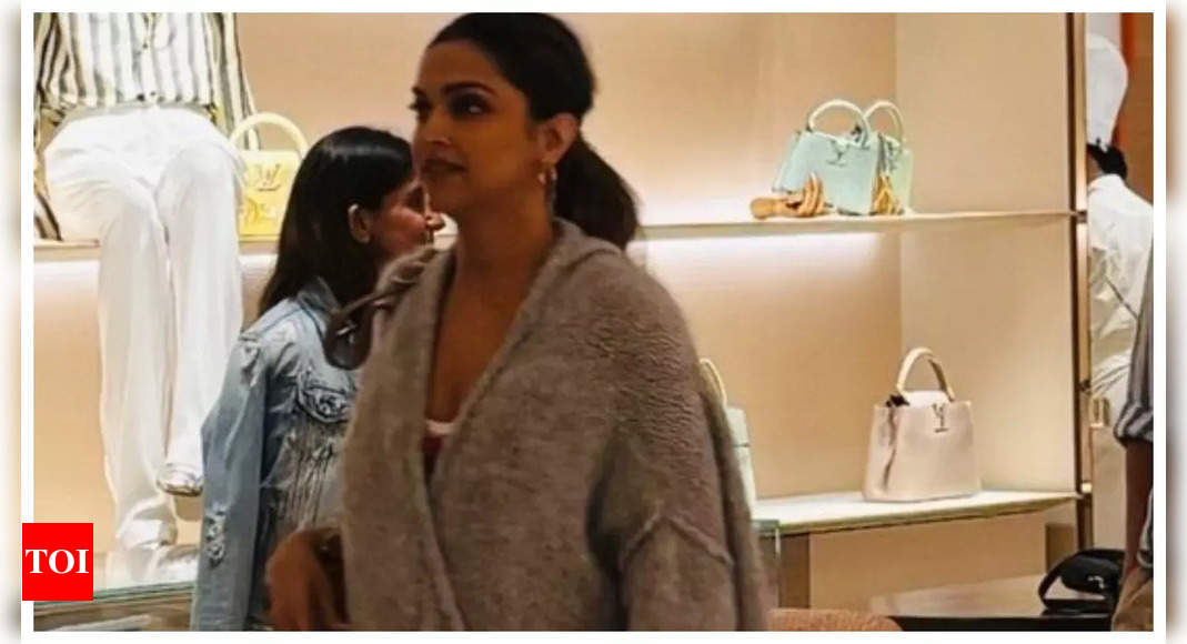 Was Deepika shopping for baby clothes?