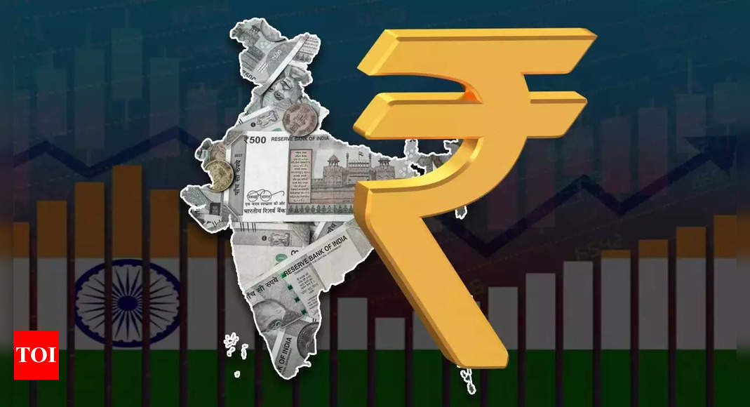 Rupee rises by 31p vs $, largest gain in 5 months - Times of India