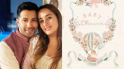 Varun Dhawan announces arrival of his baby girl with a cute VIDEO, Priyanka Chopra, Samantha Ruth Prabhu and others react - WATCH