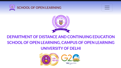 DU SOL UG admission 2024: Direct link to register here