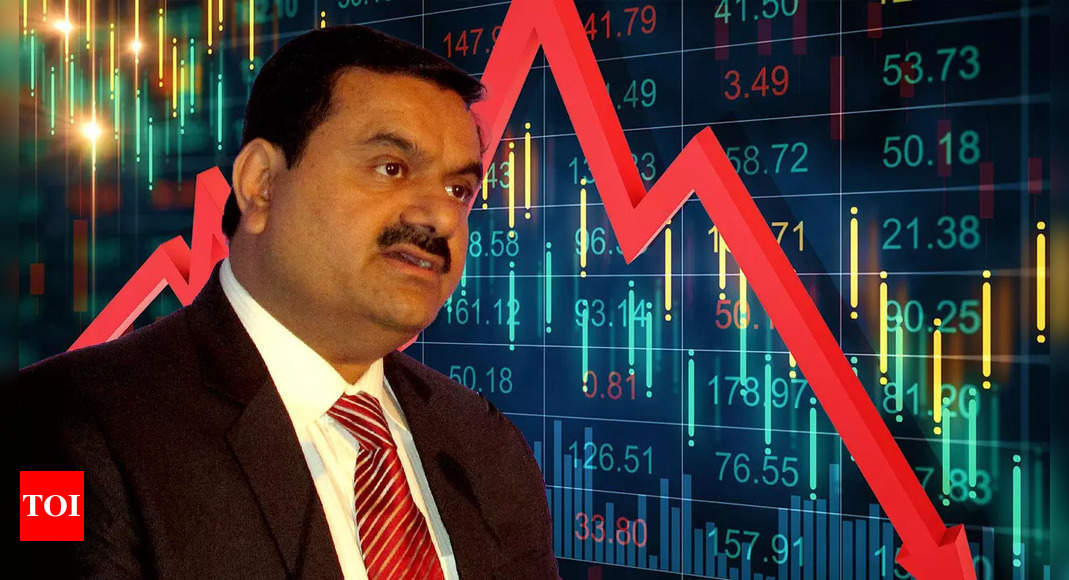 Adani Group Stocks Plummet As Stock Market Crashes! M-cap Falls By Rs 3 ...