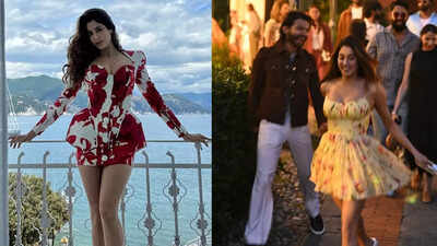 Janhvi Kapoor drops pictures with boyfriend Shikhar Pahariya for the FIRST time, from Anant Ambani, Radhika Merchant's pre-wedding celebrations - PICS inside