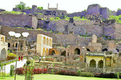 Golconda Fort: The city's time machine - Times of India