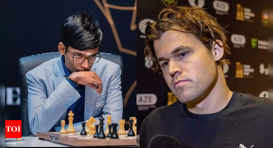 R Praggnanandhaa: R Praggnanandhaa led et nederlag mot verdens nummer 1.  1 Magnus Carlsen ved Norges sjakkturnering |  Sjakknyheter