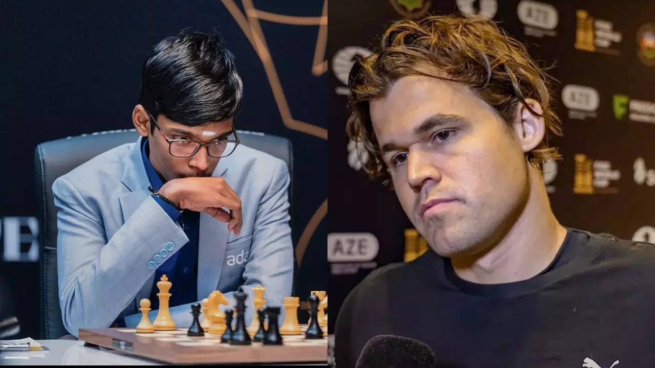 R Praggnanandhaa: R Praggnanandhaa led et nederlag mot verdens nummer 1.  1 Magnus Carlsen ved Norges sjakkturnering |  Sjakknyheter