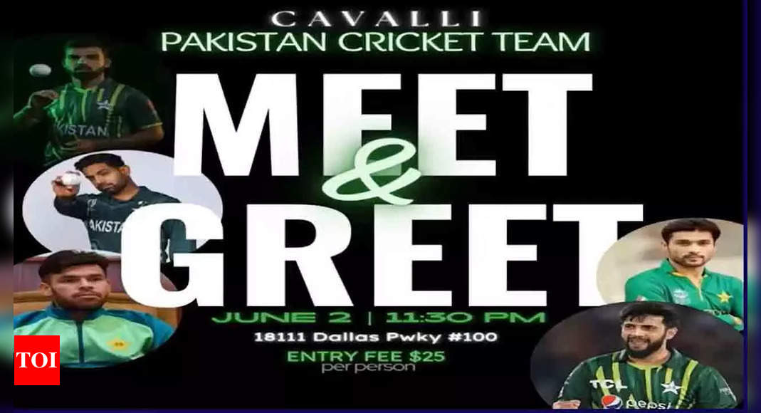 'Kaun kar sakta hai ye…': Pakistan cricketers slammed for hosting private dinner for 25 dollars – Watch | Cricket News – Times of India