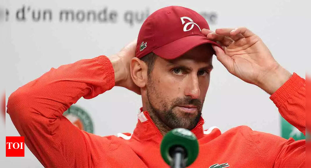 French Open: Novak Djokovic pulls out with knee injury | Tennis News ...