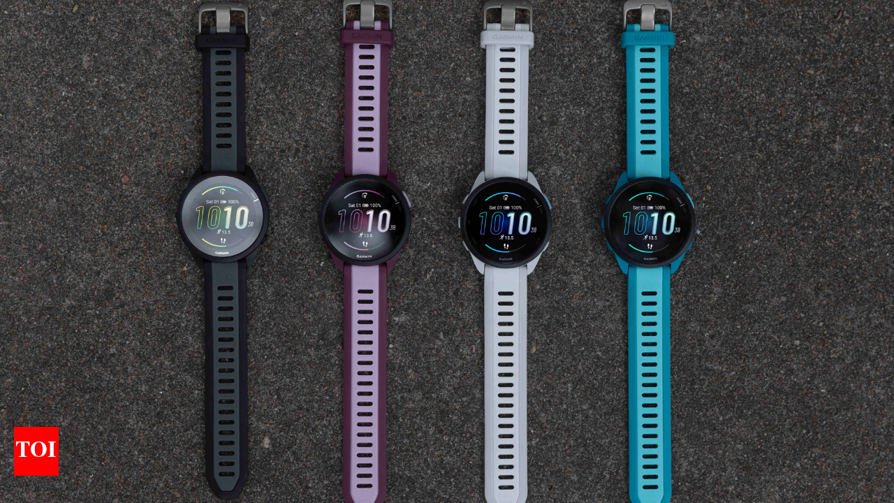 Garmin Forerunner 165 series launched in India All the details Times of India