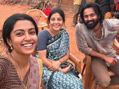 Roshini Haripriyan feels overwhelmed by the appreciation for 'Garudan', shares unseen pictures from the shoot