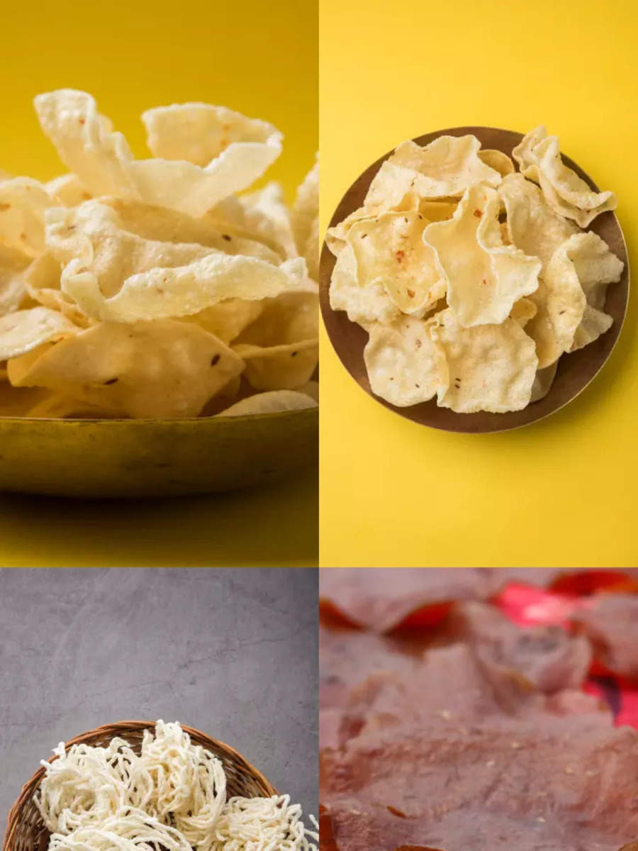 8 must-try varieties of papad for every foodie | Times of India