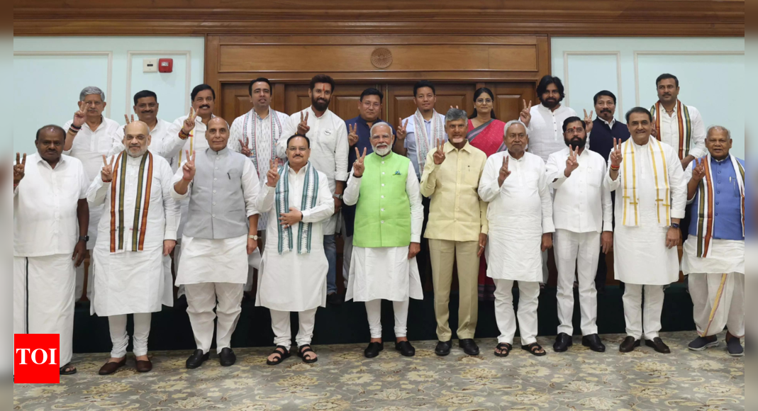 Modi elected NDA leader, to be sworn in as PM on June 8 | India News - Vimarsana News