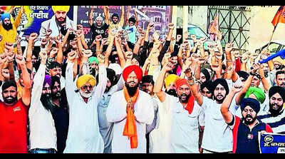 Panthic faces find space: Slain radical’s son, Amritpal backer