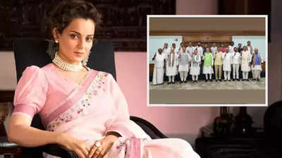 Kangana Ranaut shares a group picture of PM Modi with Nitish Kumar and others; says "Sapne nahi hakikat bante hai"