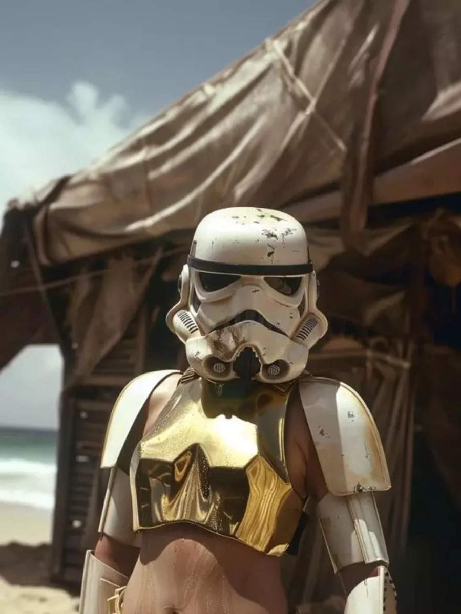 Star Wars Beach Arc: Reimagining 8 Iconic Characters in Swimsuit s ...