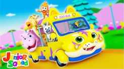Nursery Rhymes in English: Children Video Song in English 'Wheels on the Bus Going to the Zoo'