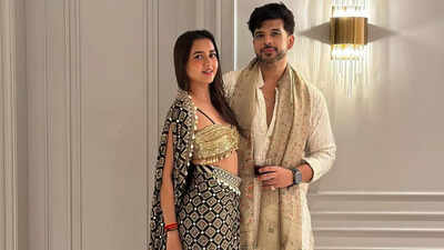 Tejasswi Prakash and Karan Kundrra's date begins aloo paranthas and ends with ice cream