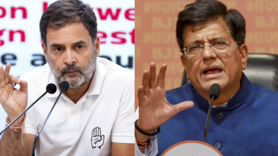 Rahul Gandhi alleges BJP behind biggest stock market 'scam'; 'Baseless allegation', says Piyush Goyal