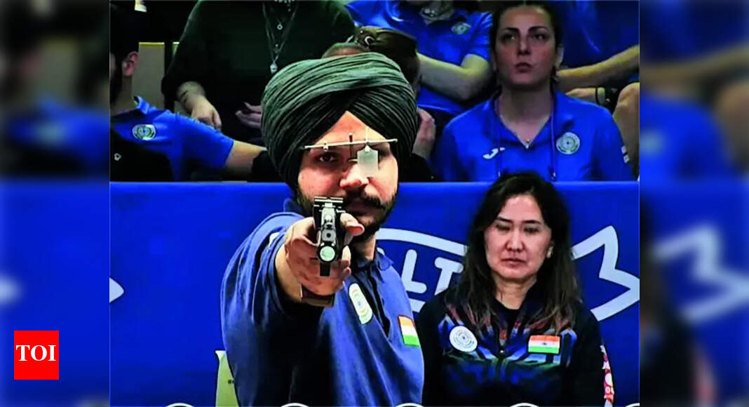 Sarabjot Singh: Sarabjot Singh wins gold in Munich World Cup, boosts ...