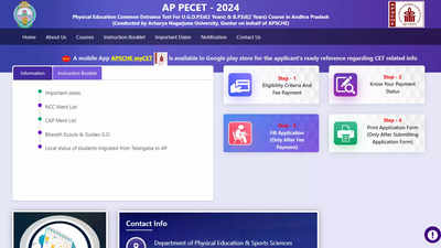 AP PECET 2024 Registration Ends Today: Check Hall Ticket Date, PET, and Skill Test Requirements