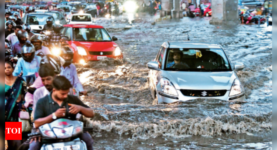 Monsoon march in Telangana, waterlogging woes worsen