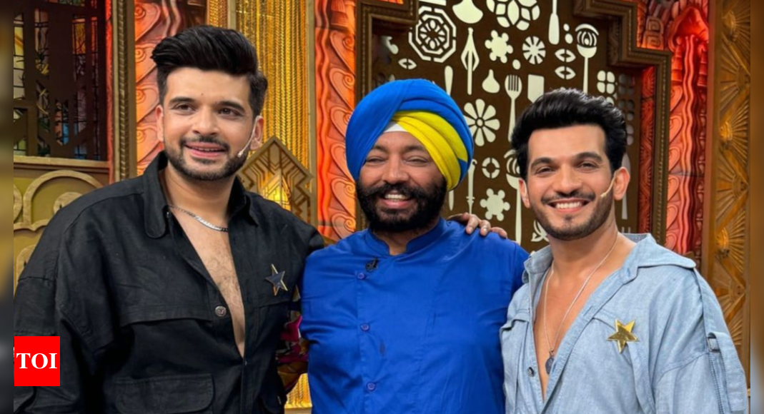 Laughter Chefs: Karan Kundrra and Arjun Bijlani drop a fun BTS from the ...