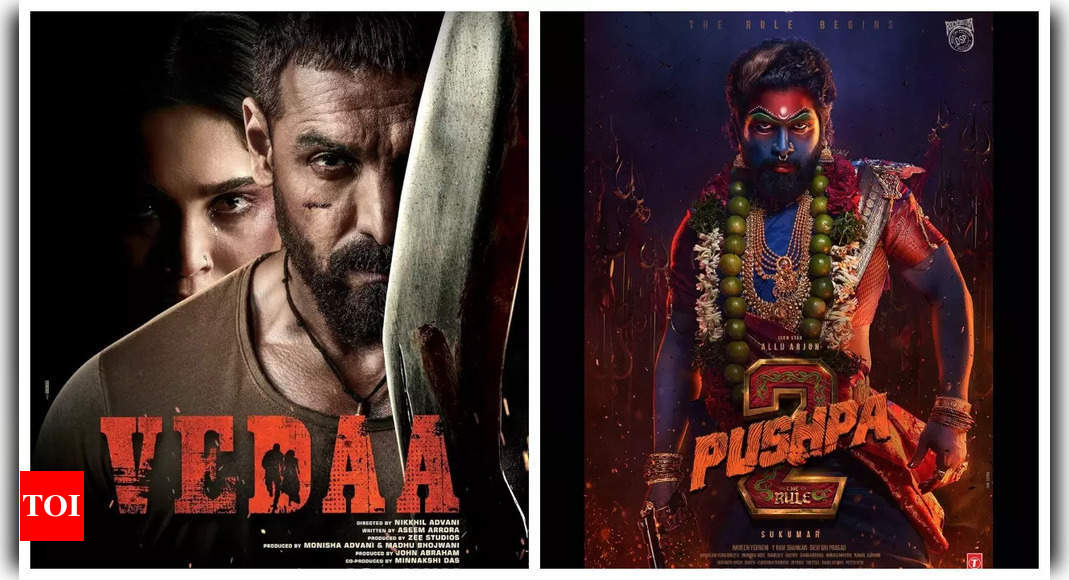 John Abraham’s ‘Vedaa’ to clash with Allu Arjun’s ‘Pushpa 2’ this Independence Day | Hindi Movie News