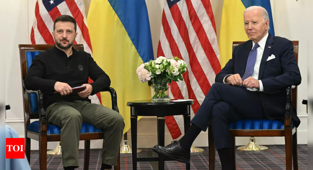 Biden announces 5 million in new aid for Ukraine at Paris talks with Zelenskyy – Times of India