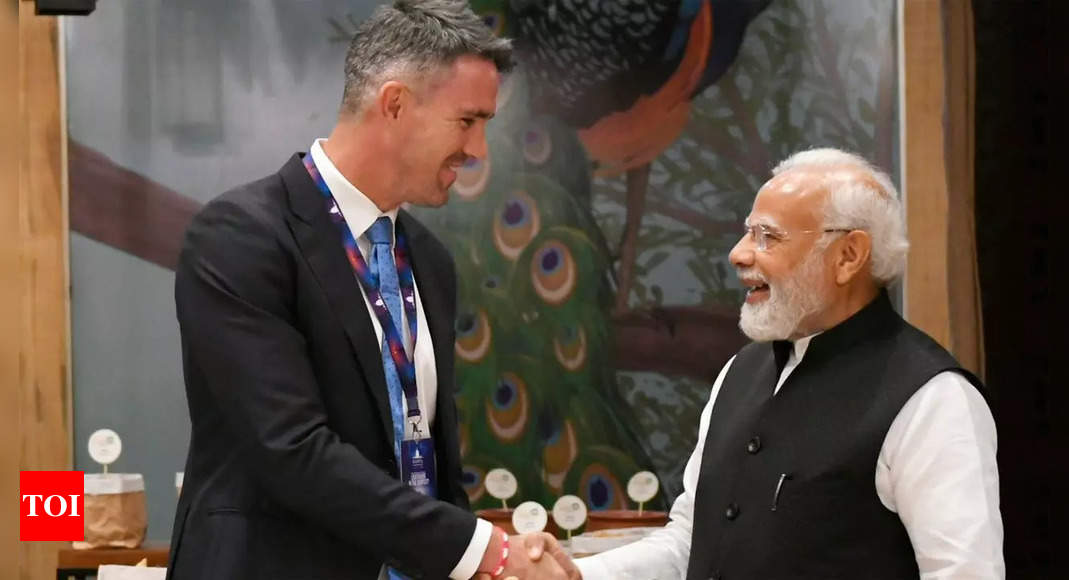 'Kya shandar kaam hai, sir': Kevin Pietersen congratulates PM Modi with post in Hindi for bagging third term | Cricket News – Times of India
