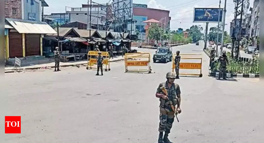 Curfew in parts of Manipur after killing by rebels | India News - Vimarsana News