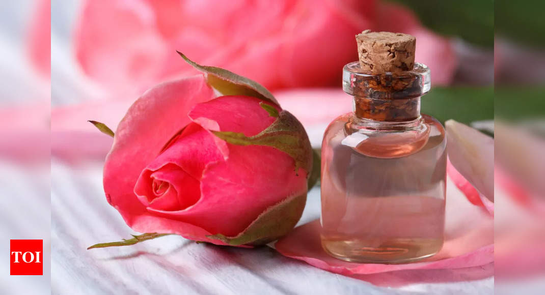 How to use rose water to benefit your skin and hair - Times of India