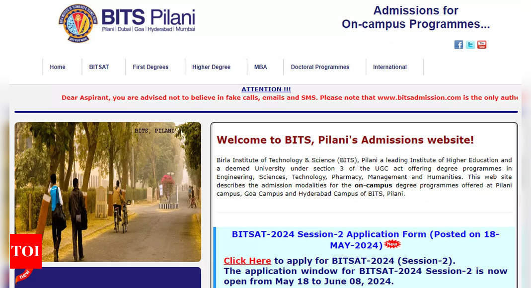 BITSAT 2024 Session 2 registration closes today: Check direct link to apply