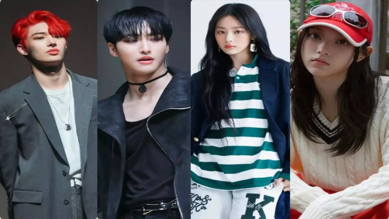 Seonghwa and Mingi of ATEEZ team up with Minji and Haerin